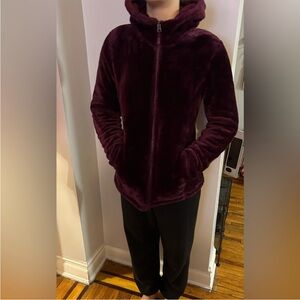 Purple women fleece